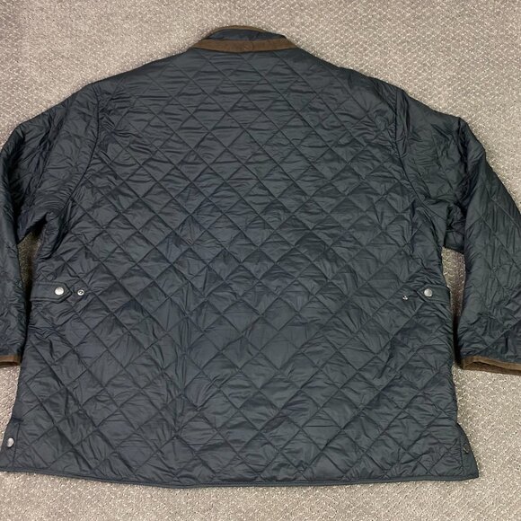 Peter Millar Suffolk Quilted Travel Coat Jacket Mens 4XL Black Golf Fleece Lined - Picture 6 of 15